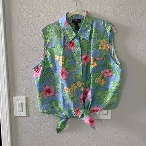 Lauren Ralph Lauren Floral Sleeveless blouse